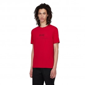 Тениска Armani ZJ5LZ short sleeve T-shirt - Red (Red) тениска,мъжки,тениски,armani,zj5lz,short,sleeve,t,shirt,red,(red)