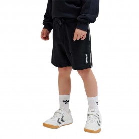къси,панталони,детски,панталони,hummel,casper,shorts,black,(black)