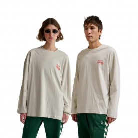тениска,мъжки,тениски,дамски,тениски,hummel,loose,bees,stadium,long,sleeve,t,shirt,beige,(tofu)