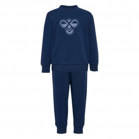 Анцуг Hummel Mini Bee tracksuit - Blue (Dress Blues) анцуг,детски,анцузи,hummel,mini,bee,tracksuit,blue,(dress,blues)