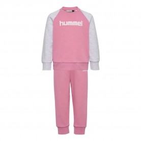 Анцуг Hummel Mini Reg Base tracksuit - Pink (Polignac) анцуг,детски,анцузи,hummel,mini,reg,base,tracksuit,pink,(polignac)