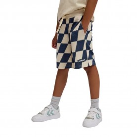 къси,панталони,детски,панталони,hummel,pets,shorts,beige,blue,(wood,ash)