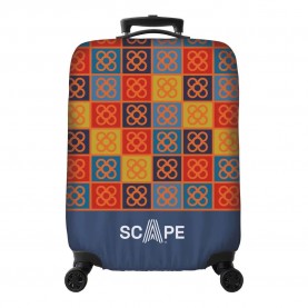 други,аксесоари,scape,travel,protective,suitcase,cover,black,white