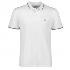 мъжки,блузи,с,яка,lee,pique,short,sleeve,polo,white,(white)