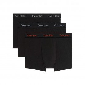 Боксерки Calvin klein LV00NB4286 boxers 3 units - Black (Black / Orange) боксерки,мъжко,бельо,calvin,klein,lv00nb4286,boxers,3,units,black,(black,orange)