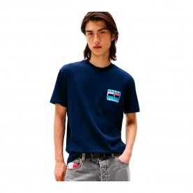 тениска,мъжки,тениски,tommy,hilfiger,dm0dm21980,short,sleeve,t,shirt,blue,(blue)