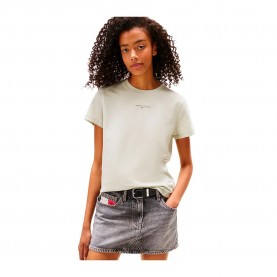 тениска,дамски,тениски,tommy,hilfiger,dw0dw21964,short,sleeve,t,shirt,beige,(green)