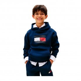 Суичър Tommy hilfiger KB0KB10112 hoodie - Blue (Blue) суичър,детски,блузи,tommy,hilfiger,kb0kb10112,hoodie,blue,(blue)