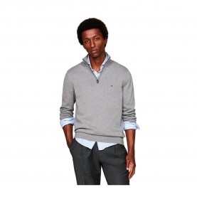 блуза,мъжки,пуловери,tommy,hilfiger,mw0mw37331,half,zip,sweater,grey,(grey)