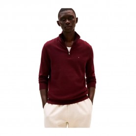 блуза,мъжки,пуловери,tommy,hilfiger,mw0mw37331,half,zip,sweater,red,(red)