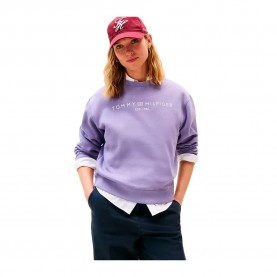 блуза,дамски,блузи,tommy,hilfiger,ww0ww39791,sweatshirt,purple,(purple)