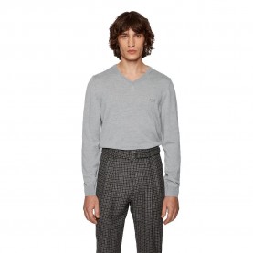 Блуза Hugo boss 50435454 sweater - Grey (Gray) блуза,мъжки,пуловери,hugo,boss,50435454,sweater,grey,(gray)
