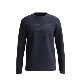 тениска,мъжки,тениски,hugo,boss,50455765,long,sleeve,t,shirt,blue,(navy)