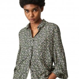 Риза с дълъг ръкав Pepe jeans Poppy long sleeve shirt - Green (Multicolor) риза,с,дълъг,ръкав,дамски,ризи,pepe,jeans,poppy,long,sleeve,shirt,green,(multicolor)