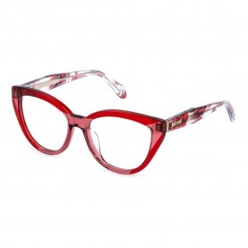 очила,just,cavalli,vjc158v,540v64,reading,glasses,shiny,transp.bordeaux,red