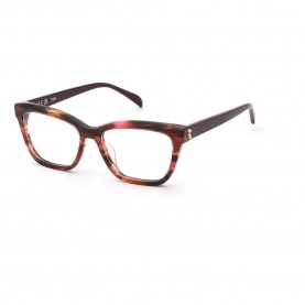 Tous VTOD15-529PHK Reading Glasses - Shiny Striped Bordeaux Red очила,tous,vtod15,529phk,reading,glasses,shiny,striped,bordeaux,red