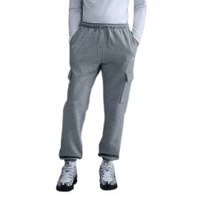 Анцуг Nike Club Cargo sweat pants - Grey (Dark Grey Heather / Light Smoke Grey / White) анцуг,мъжки,панталони,nike,club,cargo,sweat,pants,grey,(dark,grey,heather,light,smoke,grey,white)