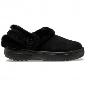 Crocs Classic Unfurgettable Sueded clogs - Black (Black) дамски,сандали,и,чехли,мъжки,сандали,мъжки,джапанки,и,чехли,crocs,classic,unfurgettable,sueded,clogs,black,(black)