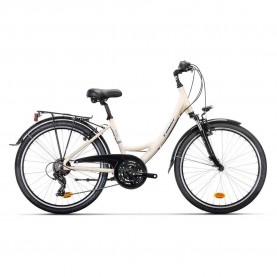 Conor Malibu 26´´ TY3300 bike - Silver (Beige) пътни,и,градски,велосипеди,conor,malibu,26´´,ty3300,bike,silver,(beige)
