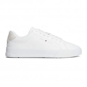 Маратонки Tommy hilfiger Court Core trainers - White (White) маратонки,мъжки,маратонки,дамски,маратонки,tommy,hilfiger,court,core,trainers,white,(white)