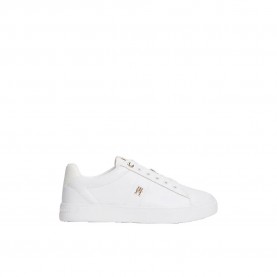 Маратонки Tommy hilfiger Essential Elevated Court trainers - White (White) маратонки,мъжки,маратонки,дамски,маратонки,tommy,hilfiger,essential,elevated,court,trainers,white,(white)
