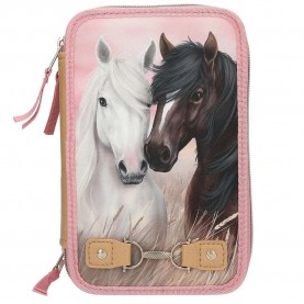 канцеларски,принадлежности,miss,melody,dusty,rose,pencil,case,multicolor