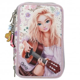канцеларски,принадлежности,topmodel,cowgirl,pencil,case,cream,pale,purple