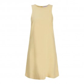Рокля Jack & jones Almira Linen JJXX sleeveless short dress - Yellow (Sunlight) рокля,дамски,поли,и,рокли,jack,&,jones,almira,linen,jjxx,sleeveless,short,dress,yellow,(sunlight)