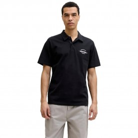 дамски,блузи,с,яка,мъжки,блузи,с,яка,jack,&,jones,brandon,short,sleeve,polo,black,(black)