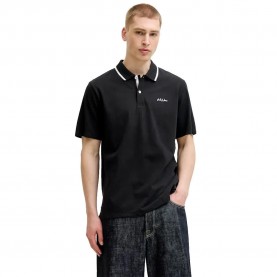дамски,блузи,с,яка,мъжки,блузи,с,яка,jack,&,jones,blaze,short,sleeve,polo,black,(black)