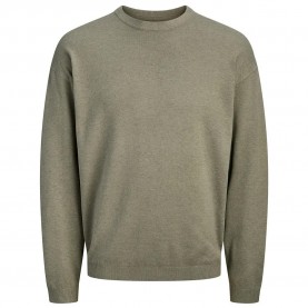 Блуза Jack & jones Cole sweater - Green (Vetiver) блуза,мъжки,пуловери,дамски,пуловери,jack,&,jones,cole,sweater,green,(vetiver)