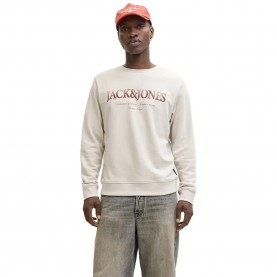 блуза,мъжки,пуловери,jack,&,jones,devin,daytona,print,sweatshirt,beige,(moonbeam)