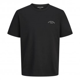 Тениска Jack & jones College Logo short sleeve T-shirt - Black (Black) тениска,мъжки,тениски,дамски,тениски,jack,&,jones,college,logo,short,sleeve,t,shirt,black,(black)