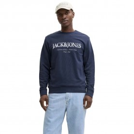 Сако Jack & jones Devin Daytona Print sweatshirt - Blue (Navy Blazer) сако,мъжки,пуловери,jack,&,jones,devin,daytona,print,sweatshirt,blue,(navy,blazer)