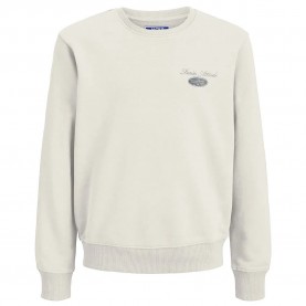 Блуза Jack & jones Dover Graphic sweatshirt - Beige (Antique White) блуза,детски,блузи,jack,&,jones,dover,graphic,sweatshirt,beige,(antique,white)