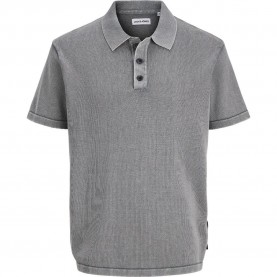 Jack & jones Dover short sleeve polo - Grey (Castlerock) дамски,блузи,с,яка,мъжки,блузи,с,яка,jack,&,jones,dover,short,sleeve,polo,grey,(castlerock)