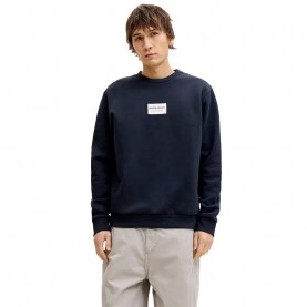Сако Jack & jones Frank sweatshirt - Blue (Navy Blazer) сако,мъжки,пуловери,jack,&,jones,frank,sweatshirt,blue,(navy,blazer)