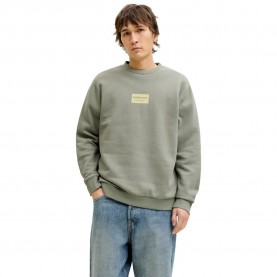 Блуза Jack & jones Frank sweatshirt - Green (Vetiver) блуза,мъжки,пуловери,jack,&,jones,frank,sweatshirt,green,(vetiver)