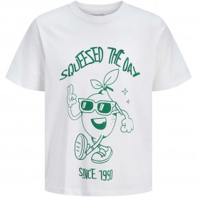 Тениска Jack & jones Funny Fruit short sleeve T-shirt - White (Bright White) тениска,мъжки,тениски,дамски,тениски,jack,&,jones,funny,fruit,short,sleeve,t,shirt,white,(bright,white)