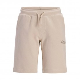 Къси панталони Jack & jones Gordon Archive sweat shorts - Beige (Moonbeam) къси,панталони,мъжки,панталони,дамски,панталони,jack,&,jones,gordon,archive,sweat,shorts,beige,(moonbeam)