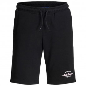 Къси панталони Jack & jones Gordon Brandon sweat shorts - Black (Black) къси,панталони,мъжки,панталони,дамски,панталони,jack,&,jones,gordon,brandon,sweat,shorts,black,(black)