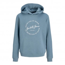 Суичър Jack & jones Grayson hoodie - Blue (Blue Mirage) суичър,детски,блузи,jack,&,jones,grayson,hoodie,blue,(blue,mirage)