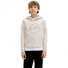 Суичър Jack & jones Grayson hoodie - Beige (Moonbeam) суичър,детски,блузи,jack,&,jones,grayson,hoodie,beige,(moonbeam)