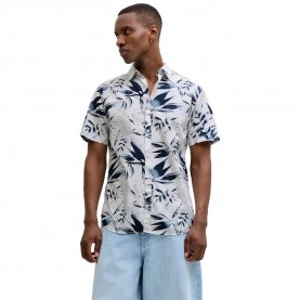 риза,с,къс,ръкав,дамски,ризи,мъжки,ризи,jack,&,jones,honolulu,short,sleeve,shirt,white,(cloud,dancer)