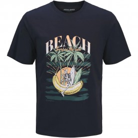 Тениска Jack & jones King short sleeve T-shirt - Blue (Navy Blazer) тениска,мъжки,тениски,дамски,тениски,jack,&,jones,king,short,sleeve,t,shirt,blue,(navy,blazer)