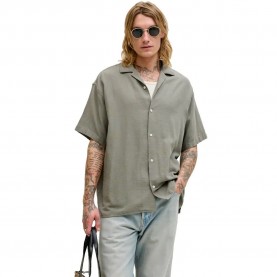Риза с къс ръкав Jack & jones Liam Resort short sleeve shirt - Green (Vetiver) риза,с,къс,ръкав,дамски,ризи,мъжки,ризи,jack,&,jones,liam,resort,short,sleeve,shirt,green,(vetiver)