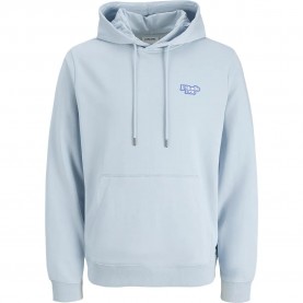 Суичър Jack & jones Seattle hoodie - Blue (Celestial Blue) суичър,мъжки,пуловери,jack,&,jones,seattle,hoodie,blue,(celestial,blue)