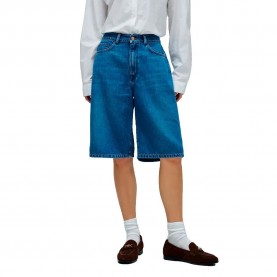 Дънки Salsa jeans 21011368 denim shorts - Blue (Medium Light) дънки,мъжки,панталони,дамски,панталони,salsa,jeans,21011368,denim,shorts,blue,(medium,light)