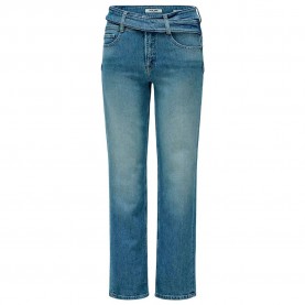 дънки,мъжки,панталони,дамски,панталони,salsa,jeans,faith,belt,straight,fit,jeans,blue,(greencast)