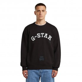 блуза,мъжки,пуловери,g,star,applique,relaxed,fit,sweatshirt,black,(dark,black)